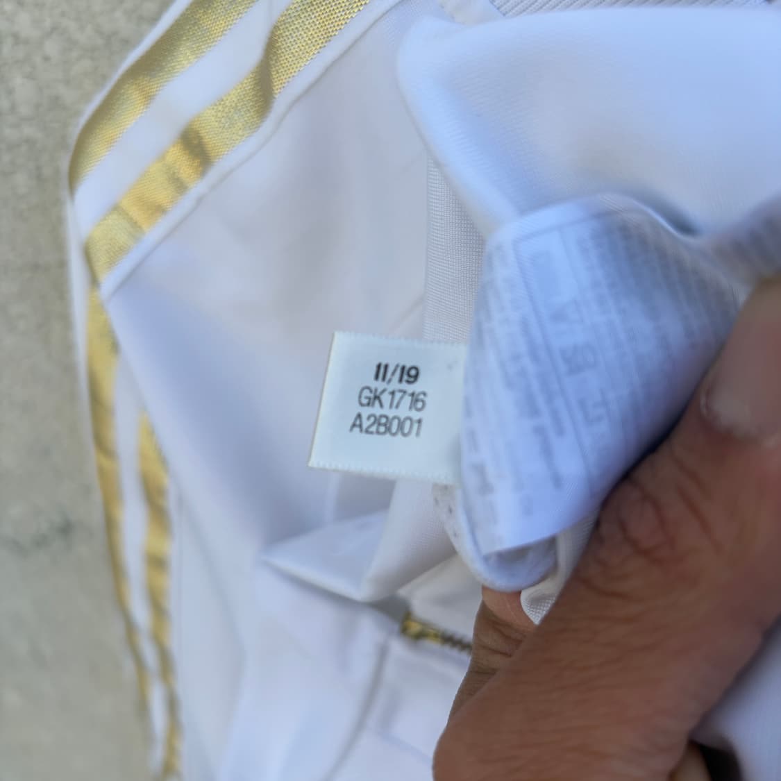 M)아디다스 슈퍼스타 흰골 져지 상품이미지6