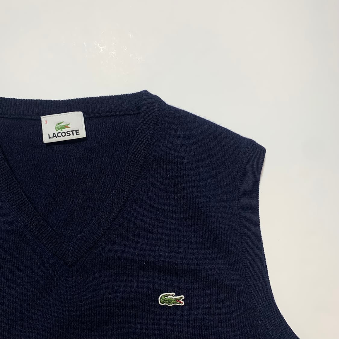 라코스테 니트 조끼 상품이미지1
