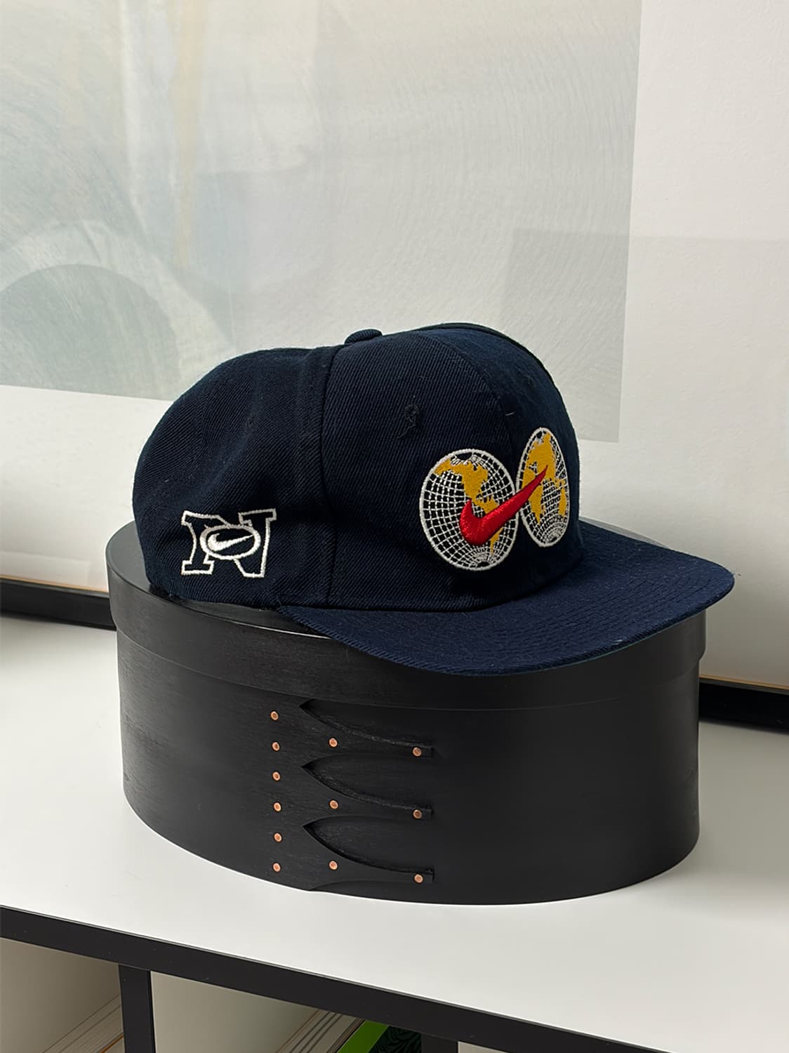 90s 나이키 스우시 스냅 캡 모자 상품이미지5