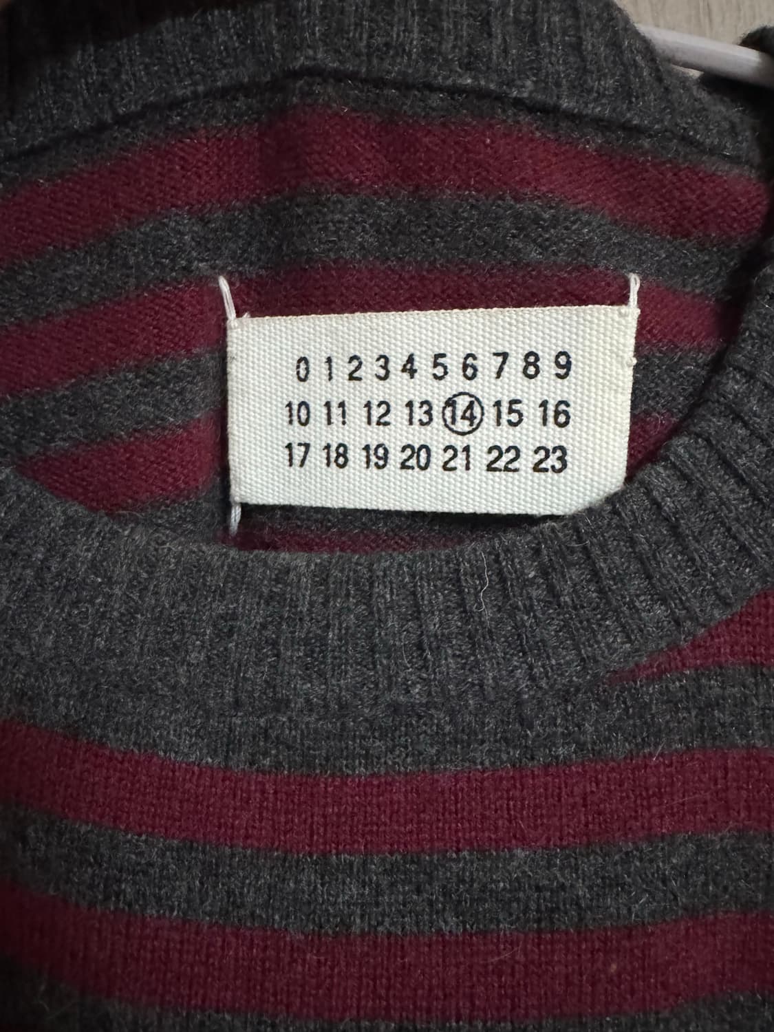 M]마르지엘라 캐시미어 니트 상품이미지4