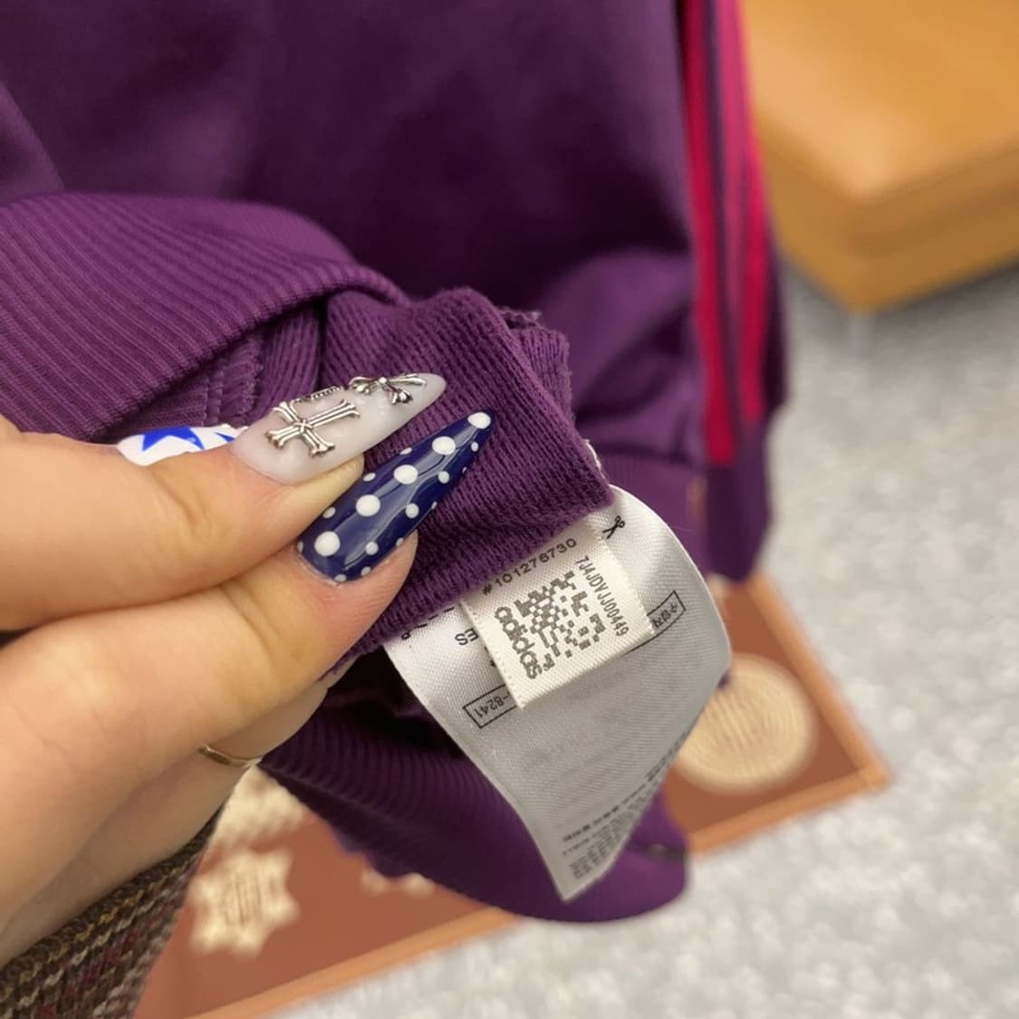 아디다스 파이어버드 Y2K 퍼플핑크 져지 집업 85 C08644 상품이미지7