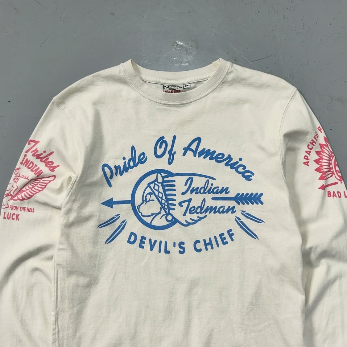 테드컴퍼니 인디안 프린팅 롱슬리브  상품이미지3