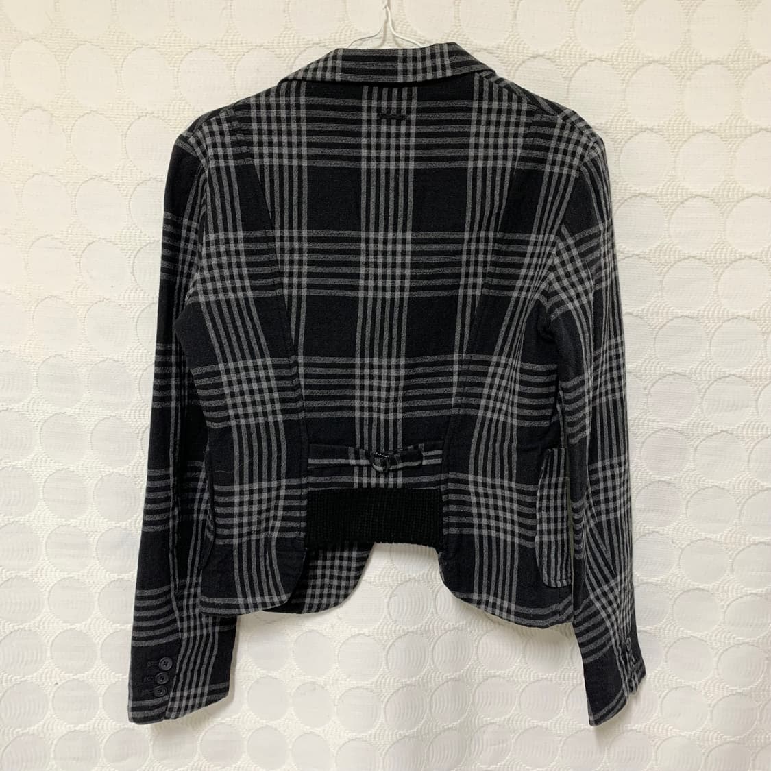 디젤 바이커 체크 자켓 상품이미지5