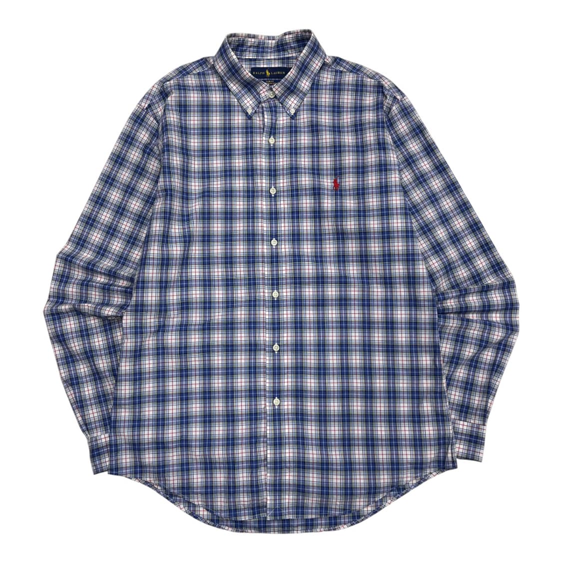 폴로 랄프로렌 레드포니 네이비체크 셔츠 L 상품이미지2