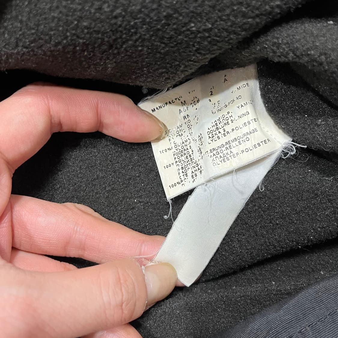 ARMANI JEANS 00s Fireman Vintage Parka 상품이미지6