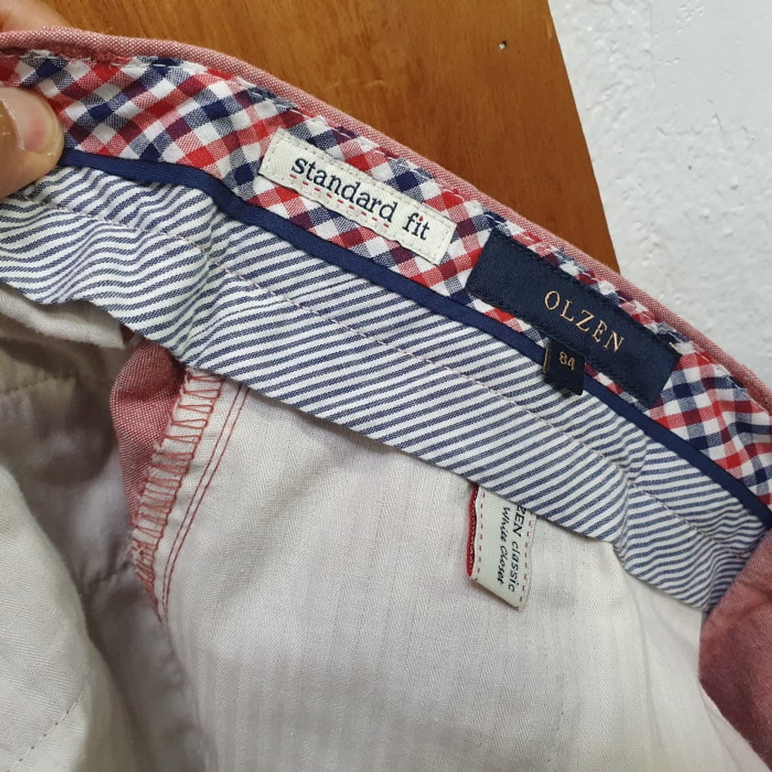 올젠 남자 정장반바지(33) 상품이미지4