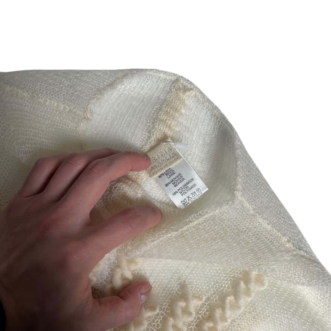 90's krizia maglia X 스티치 모헤어 블렌드 니트  상품이미지7