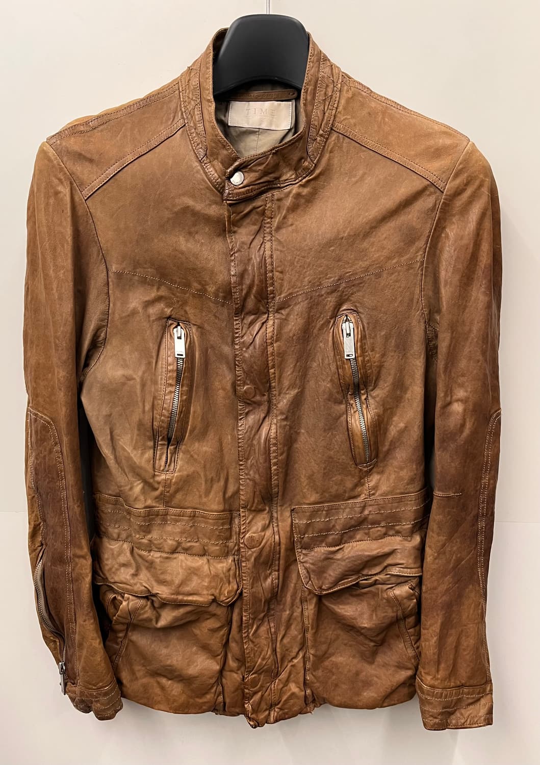 타임 TIME 양가죽 자켓 L 상품이미지1