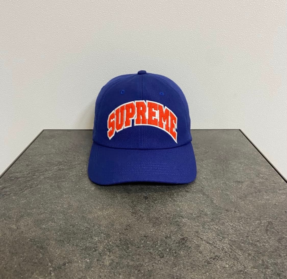 Supreme (os) 슈프림 6패널 볼캡 모자 아크로고 네이비 상품이미지1