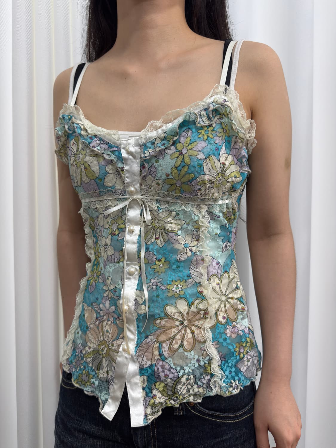 lace sleevless 상품이미지2