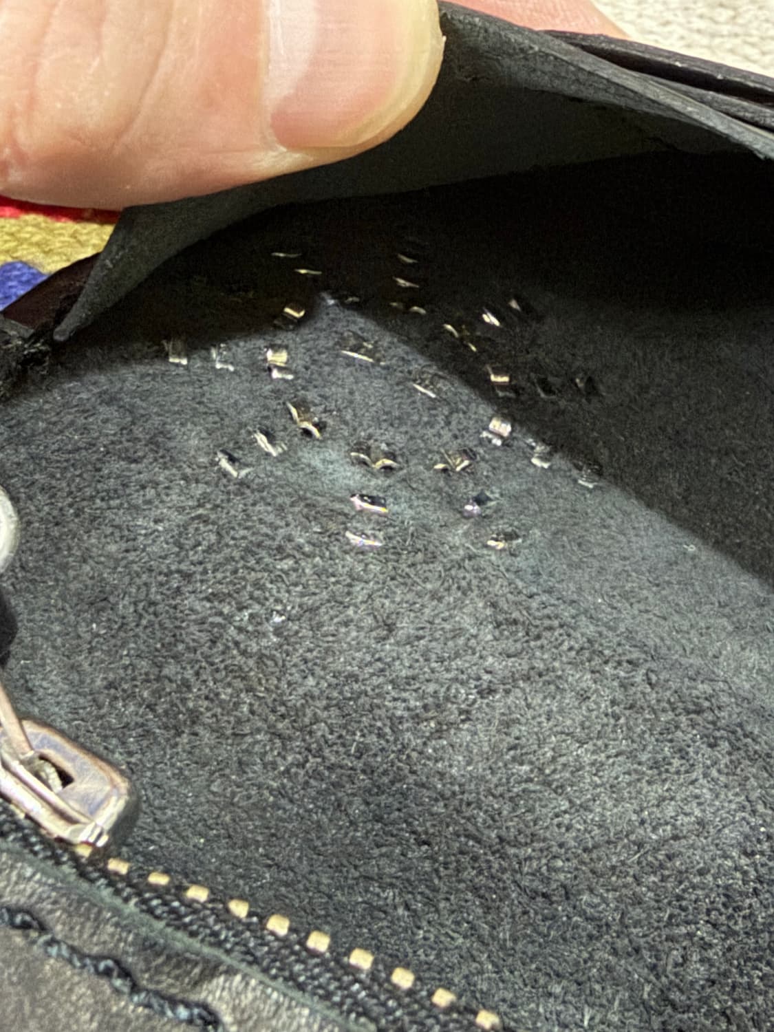 Real leather stud western trucker / 장지갑 상품이미지8