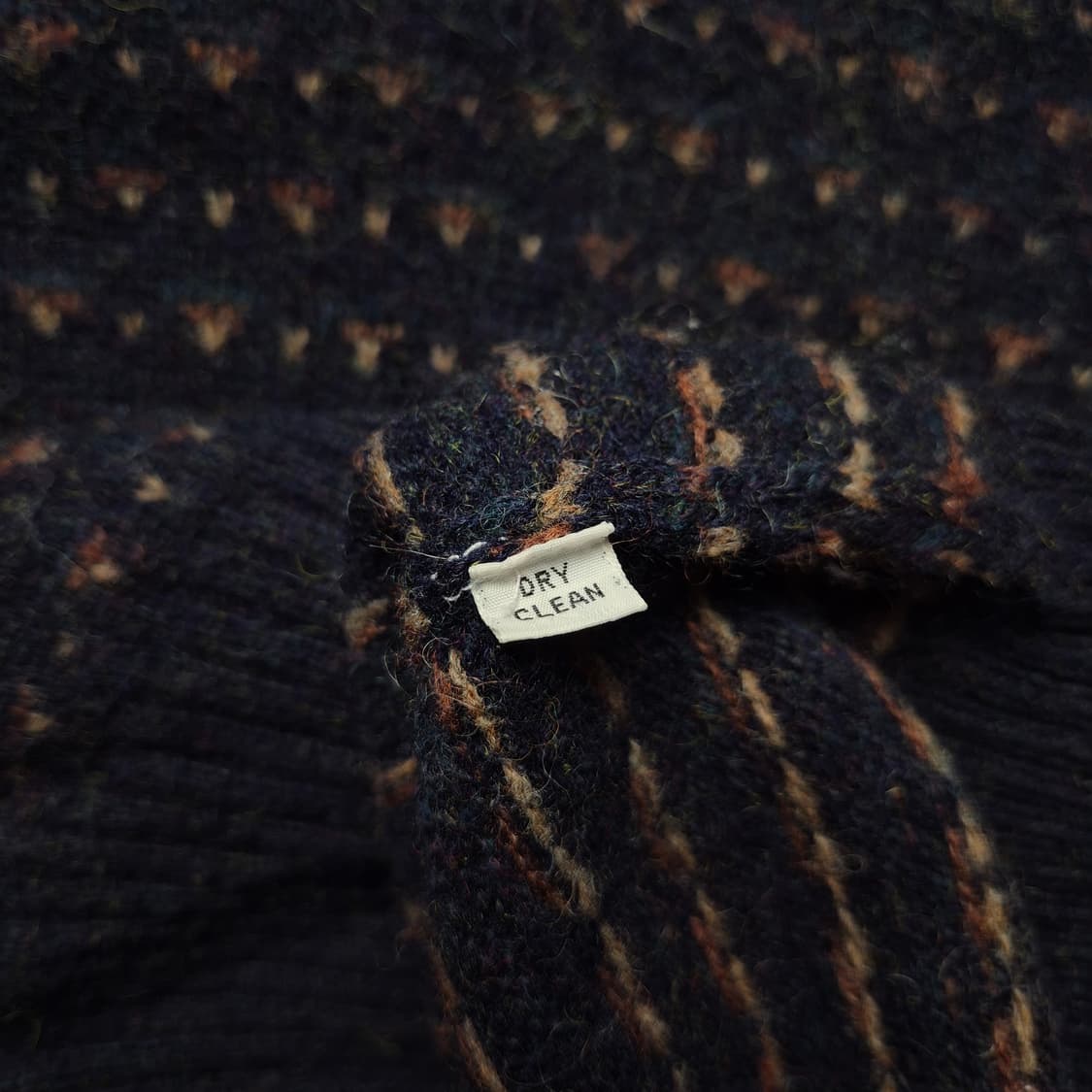 [L] 크리스찬디올 90s 울 패턴 니트 상품이미지9