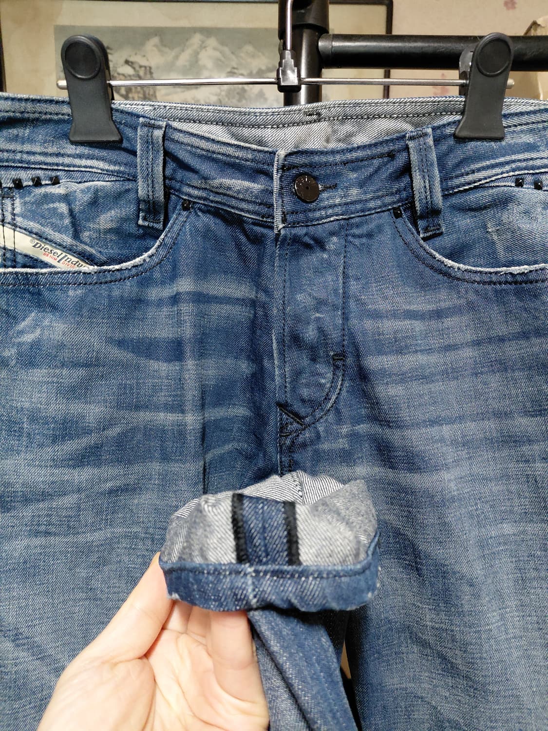 [디젤]슬래머 슬림스트레이트핏 데님 청바지 30사이즈  상품이미지10