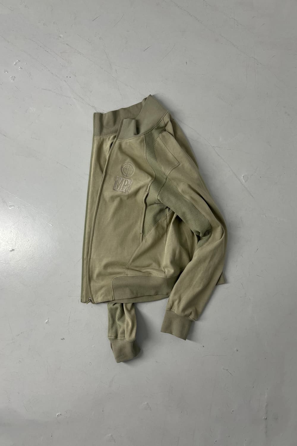 (구매)Mpa contrast zipped jacket M 상품이미지1