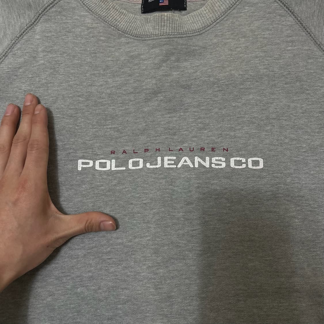 폴로 랄프로렌 진스 빅로고 나그랑 맨투맨 L/100  상품이미지3