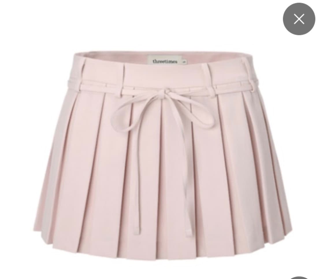 쓰리타임즈 치어리 스커트 상품이미지1