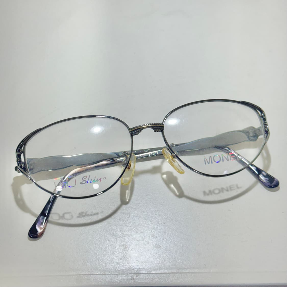[데드스톡] 빈티지 오벌 안경테 21kgp 상품이미지2