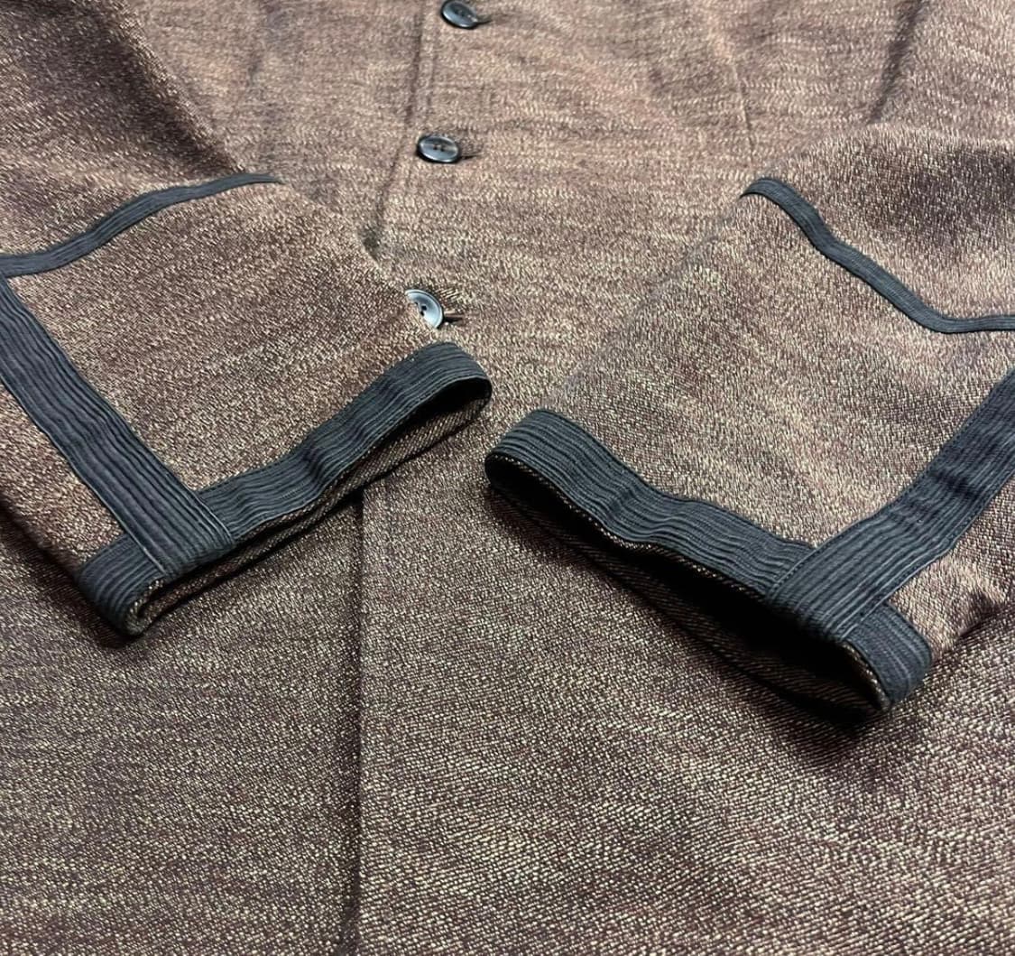 드리스 반 노튼 라이카시대(98~03년) 브라운 울 자켓 46 상품이미지4