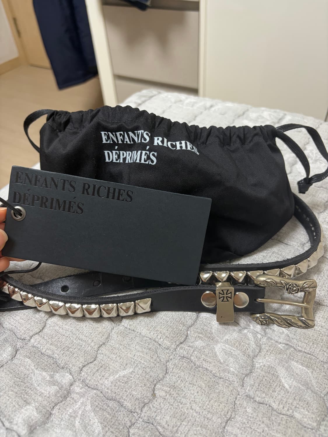 ERD CLASSIQUE CEINTURE CLOUTÉE(90) 상품이미지3