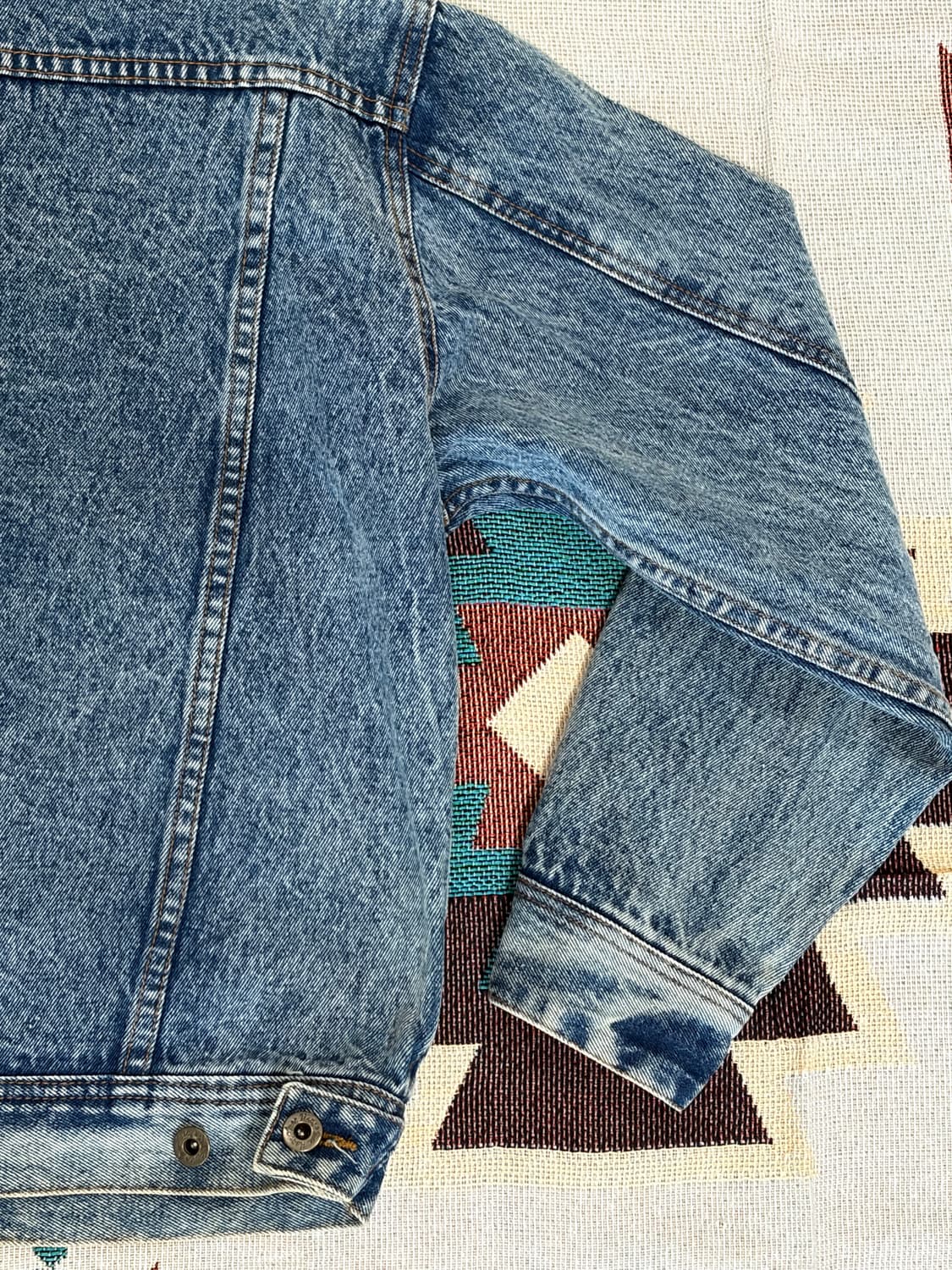 90s 맥호프 웨스터너 크롭 데님자켓 상품이미지8