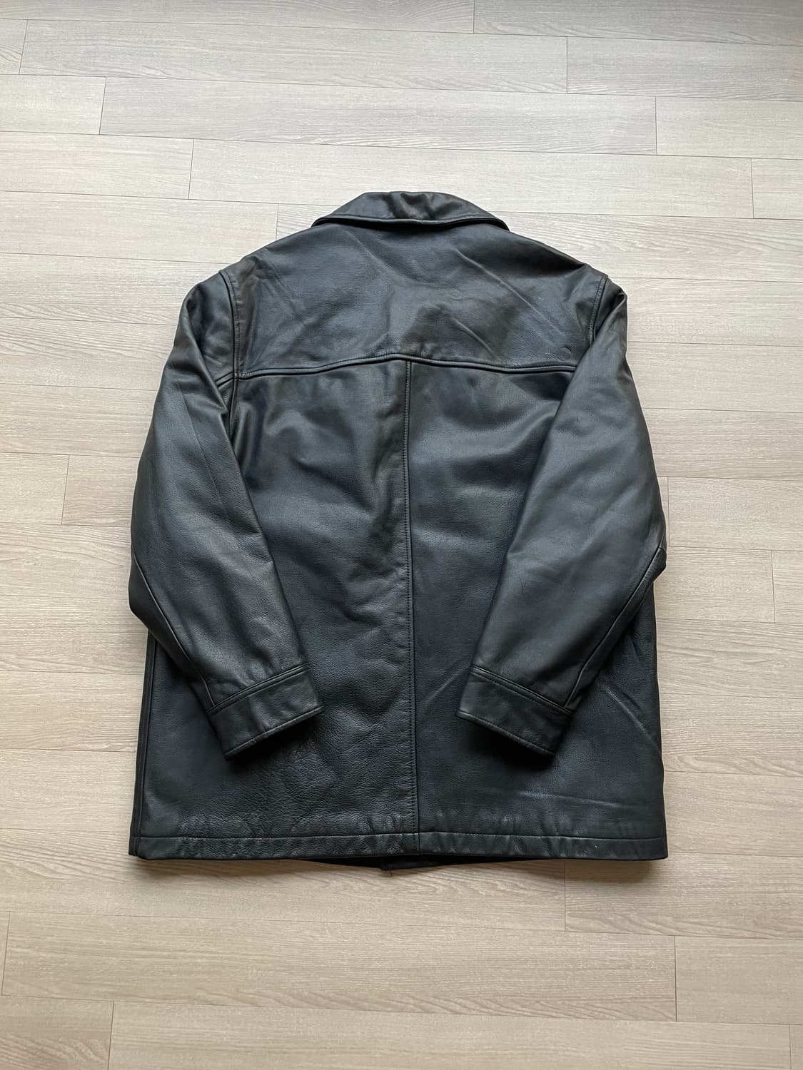 90s 올드갭 레더 카코트 gap carcoat 상품이미지2