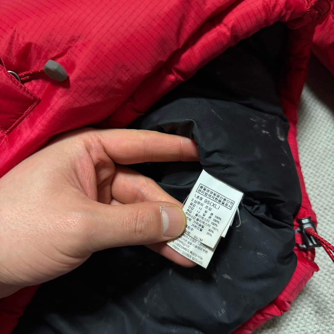 노스페이스 써밋 700 윈드스토퍼 패딩 자켓 상품이미지4