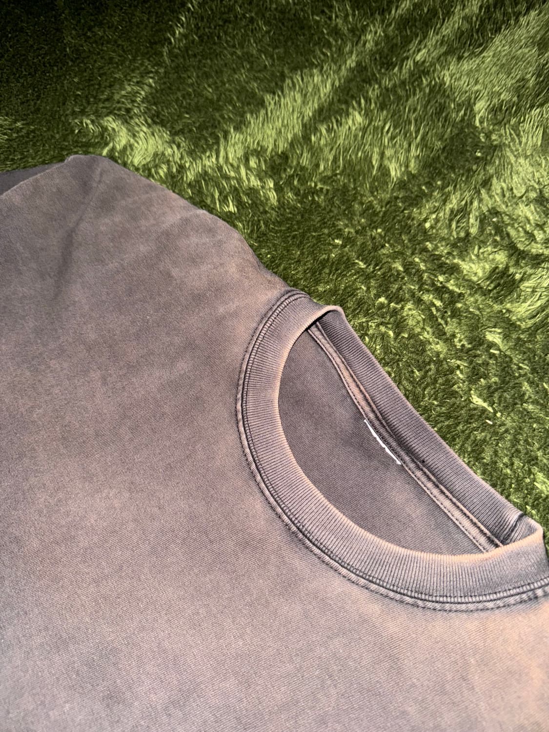 [M] 아웃스탠딩 플레임 그래픽 빈티지 워싱 롱슬리브 상품이미지2