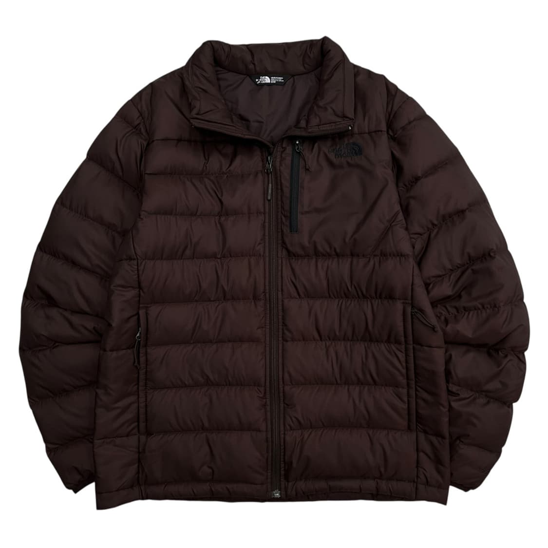노스페이스 블랙로고 초코맛 경량 패딩 M 상품이미지2