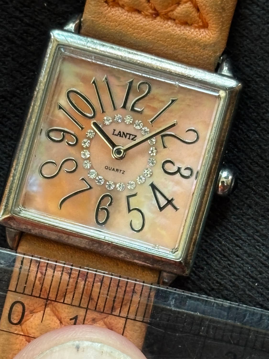 vintage Lantz quartz leather watch 상품이미지10