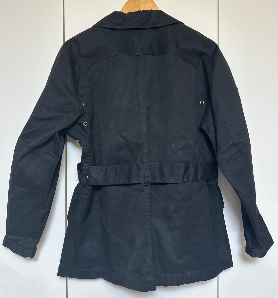 이자벨마랑 블랙 벨티드 유니크자켓 정품 상품이미지7