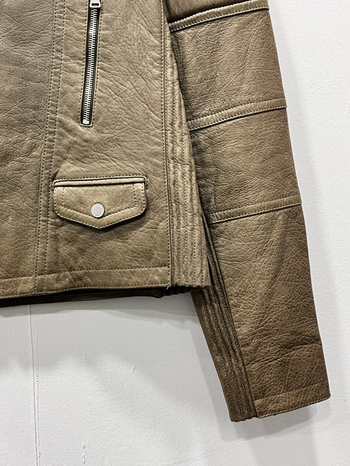 닐바렛 Nell Barrett 양가죽 라이더 자켓 xs 상품이미지4