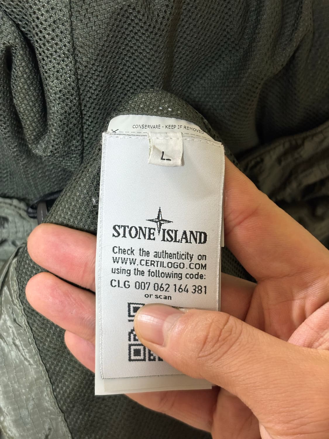 스톤아일랜드 나일론메탈 후드집업 상품이미지5