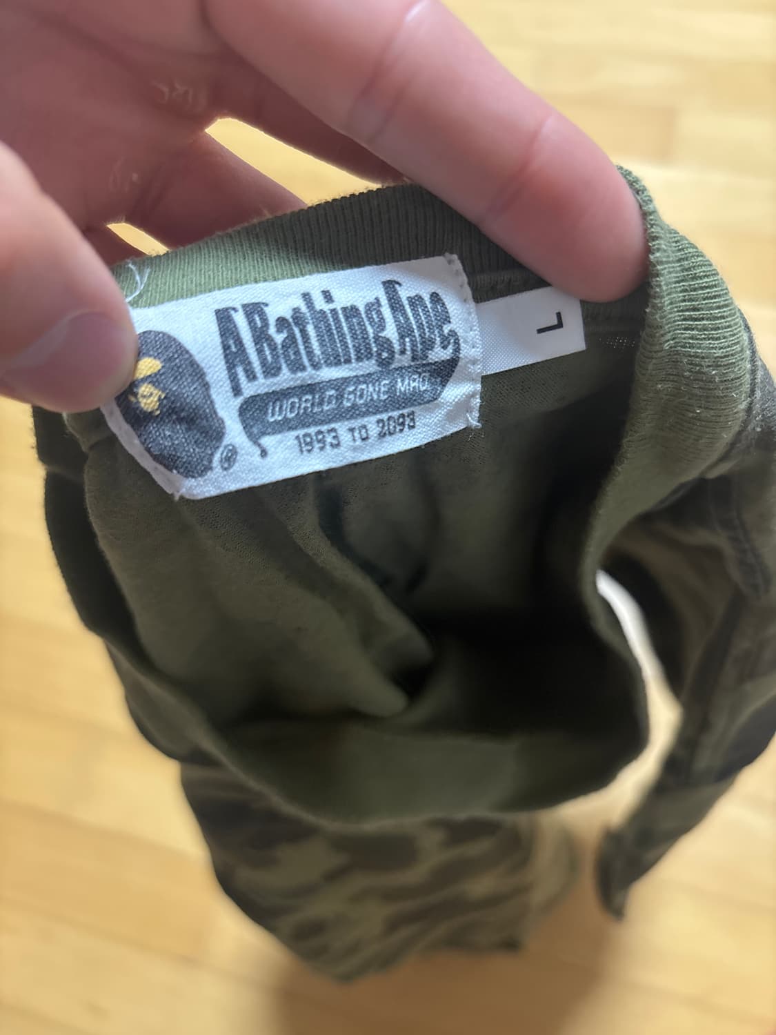 베이프 카모 반팔 상품이미지4