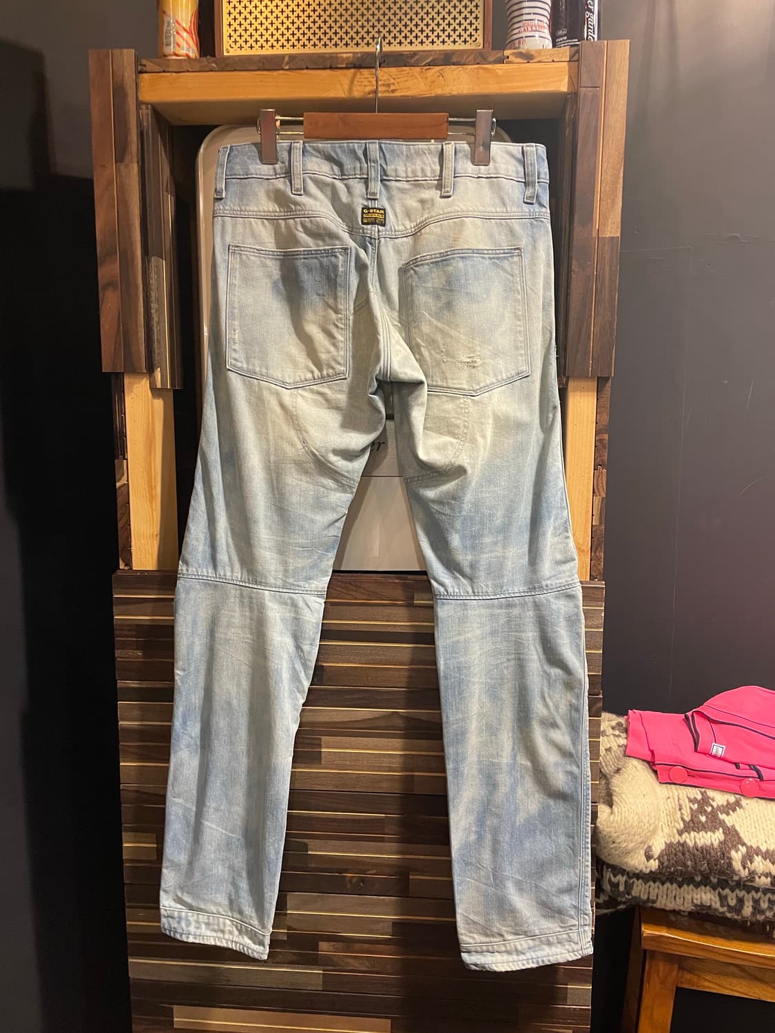 지스타로우 데님팬츠 상품이미지5