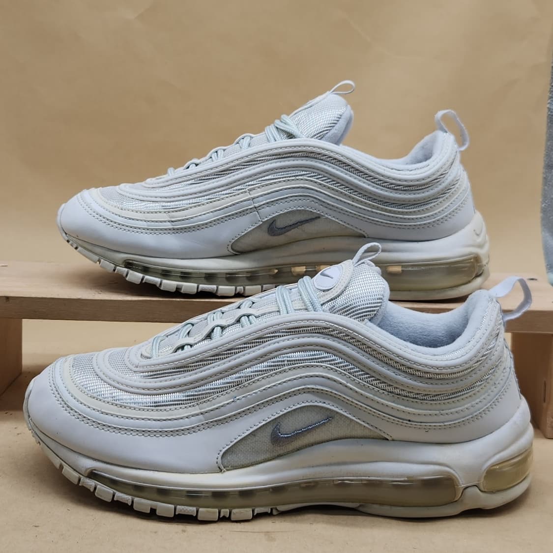 나이키 에어맥스97 화이트 남성운동화 270 상품이미지1