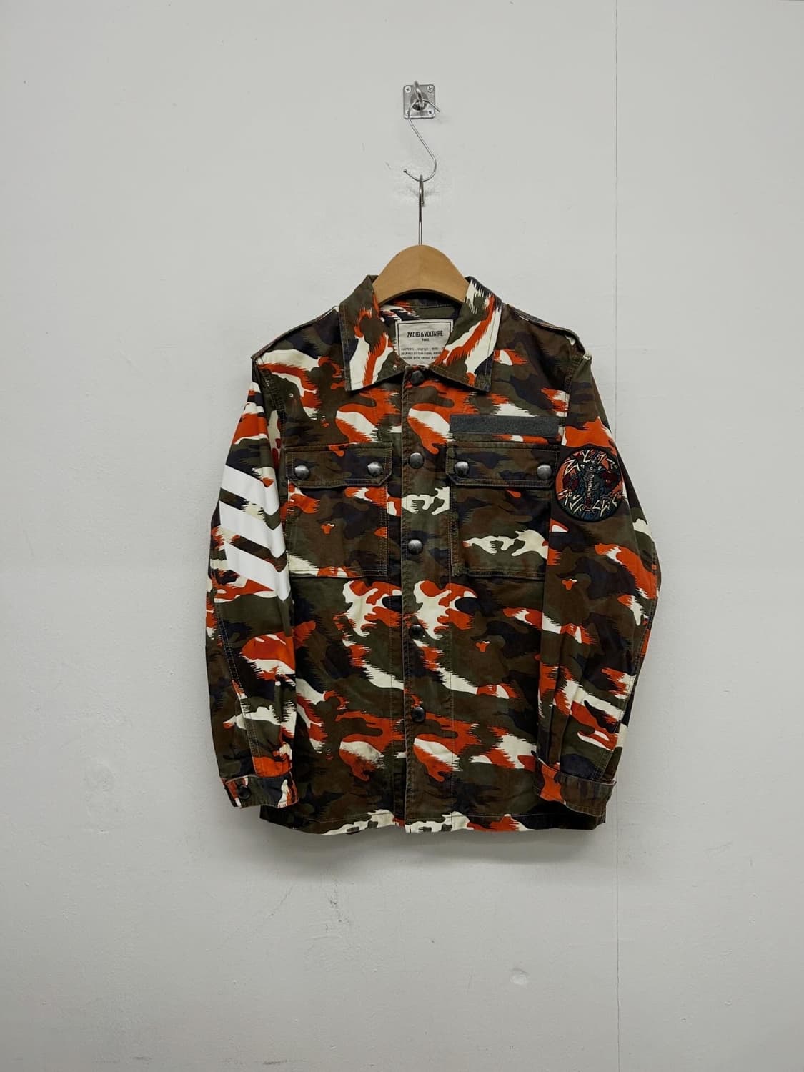 자딕앤볼테르 카모플라쥬 야상 자켓 상품이미지1