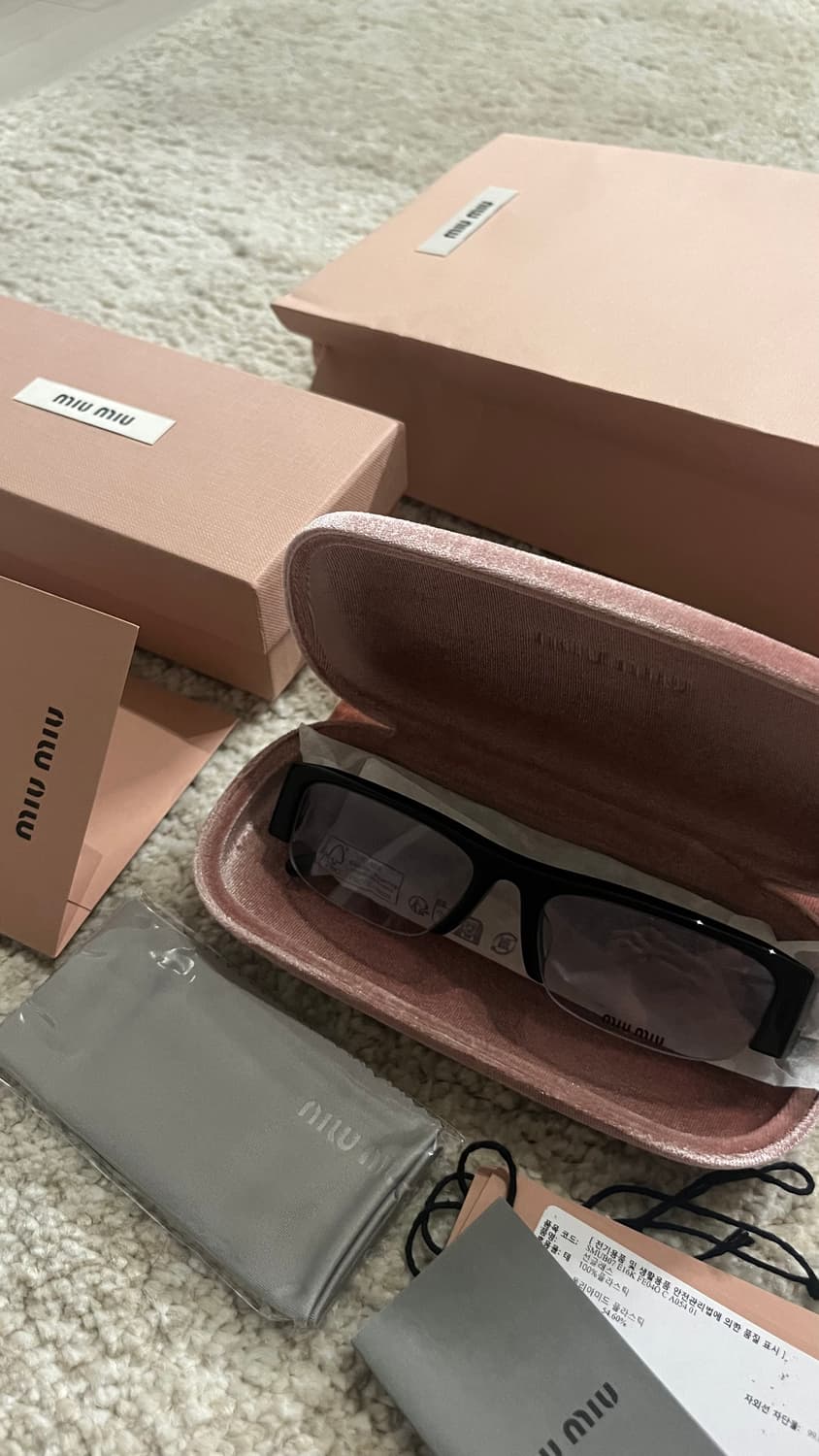 미우미우 브데트 선글라스 miumiu vedette sunglasses 상품이미지7