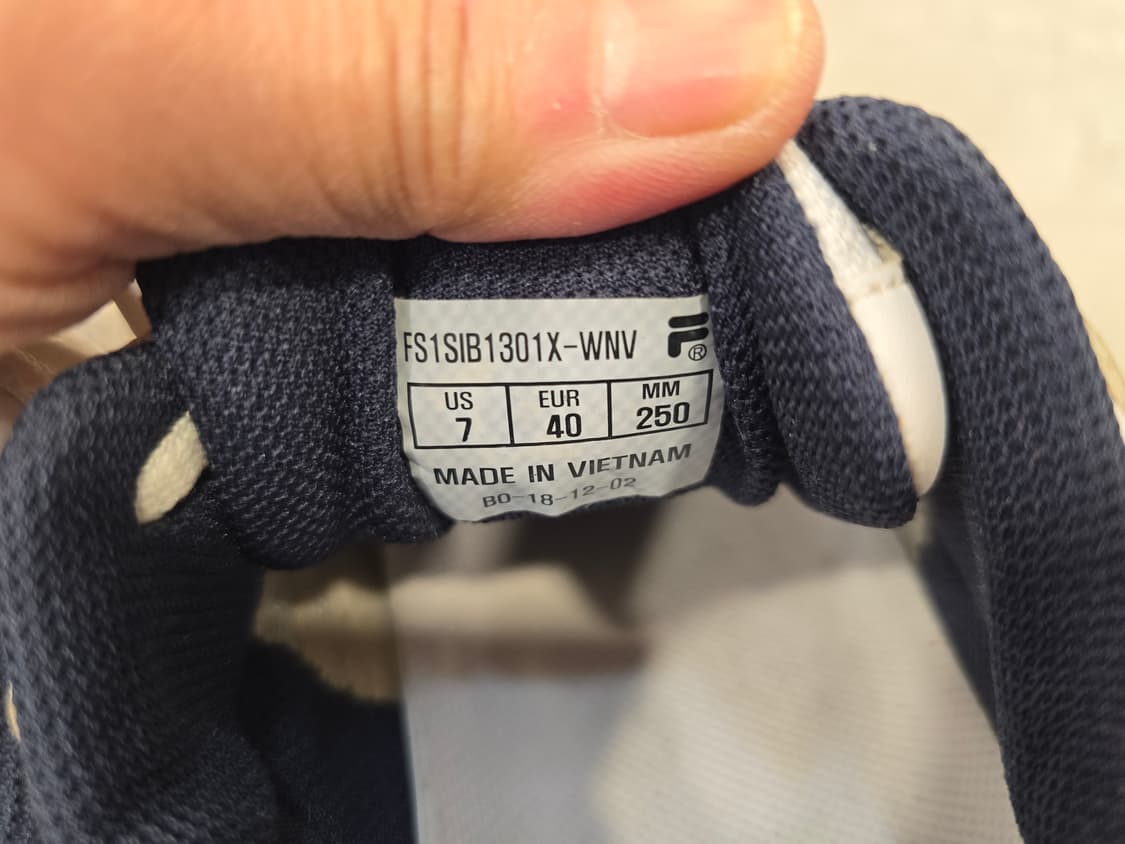 휠라 흰색 운동화 245 상품이미지7