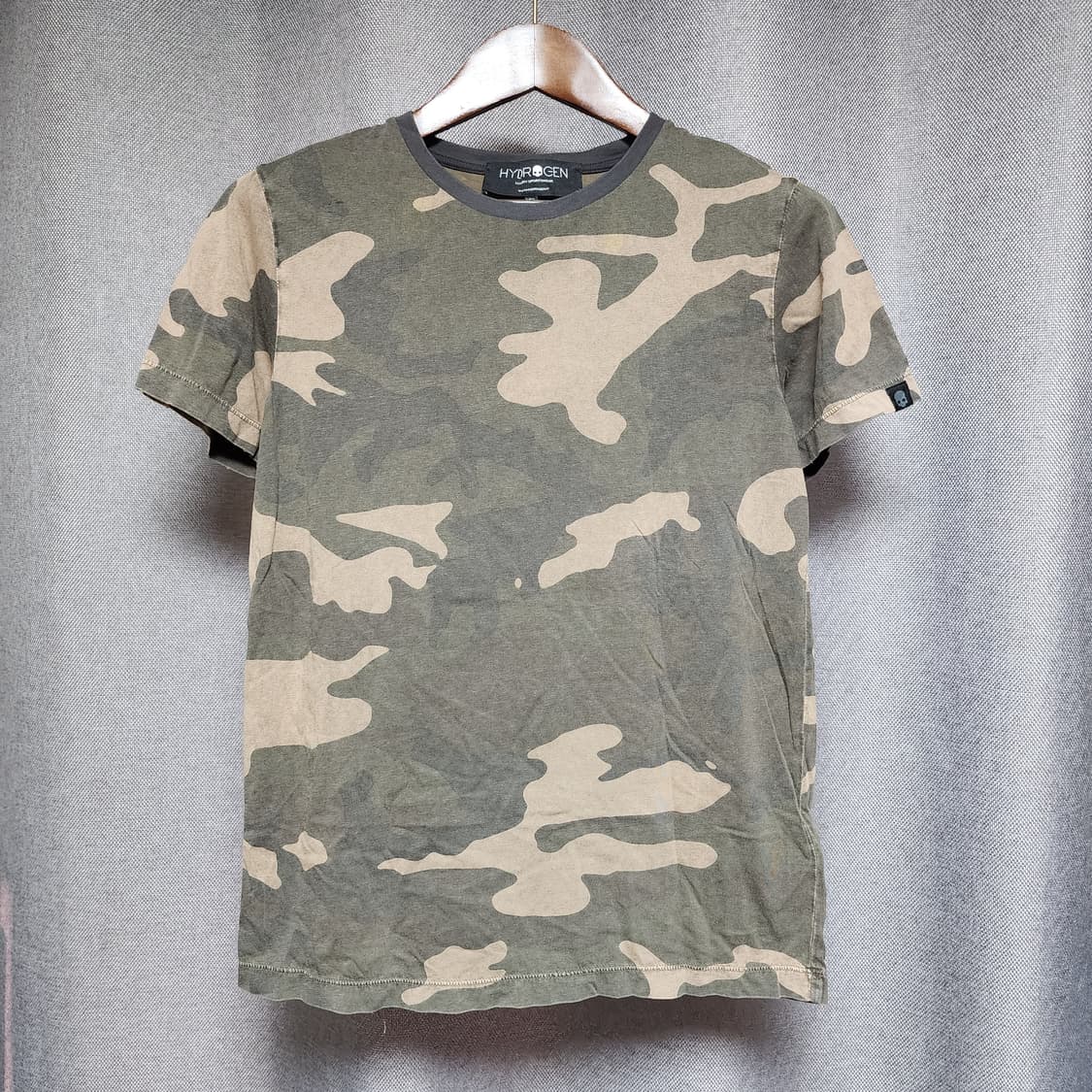 HYDROGEN ITALY Camo Skull 반팔티 상품이미지3