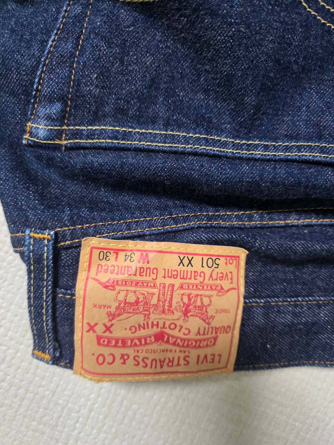 LVC 1955 501 34×30 상품이미지3