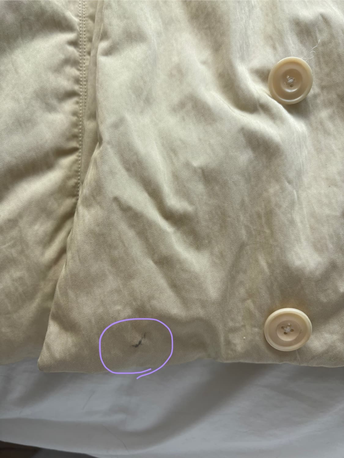 르메르 wadded asymmetrical jacket- Mist(36) 상품이미지6