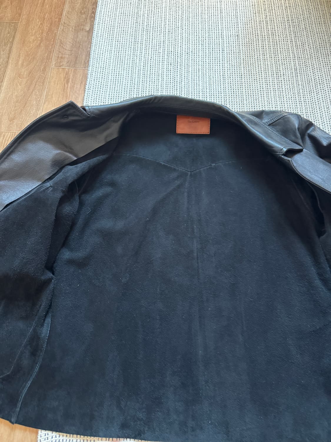 더 레터스 레더 웨스터 콘초 자켓 상품이미지5