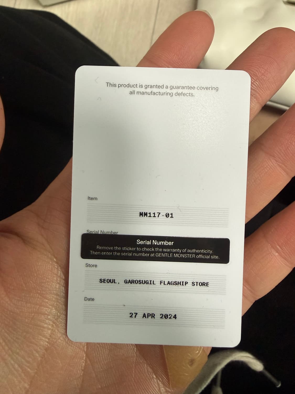 젠틀몬스터 마르지엘라 mm113 풀박 상품이미지6