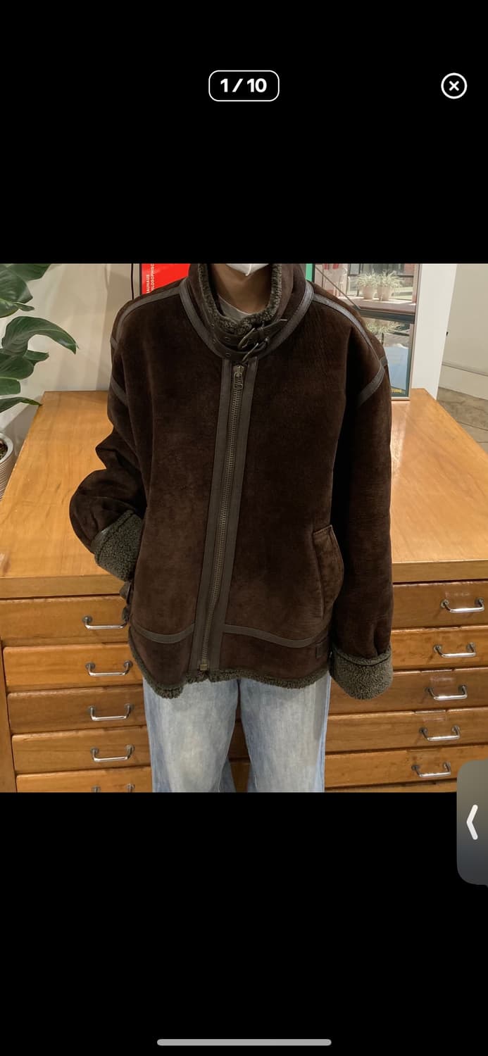 B3 무스탕 재킷 상품이미지6