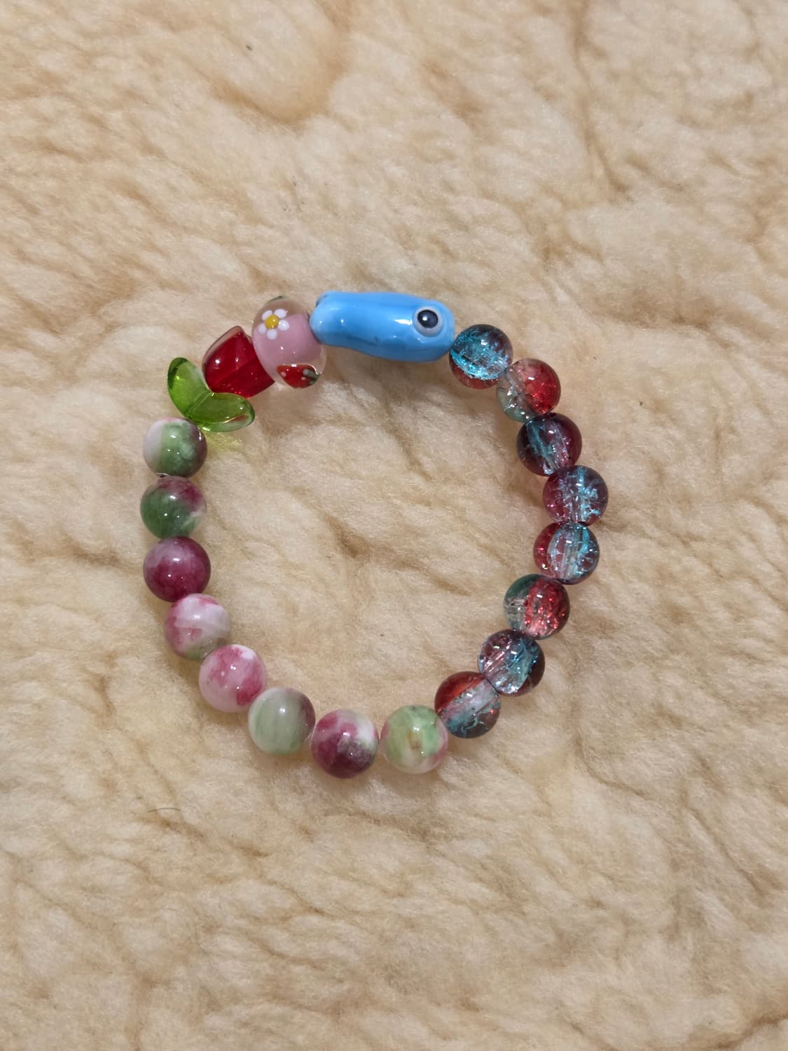 튤립 피쉬 비즈팔찌 상품이미지1