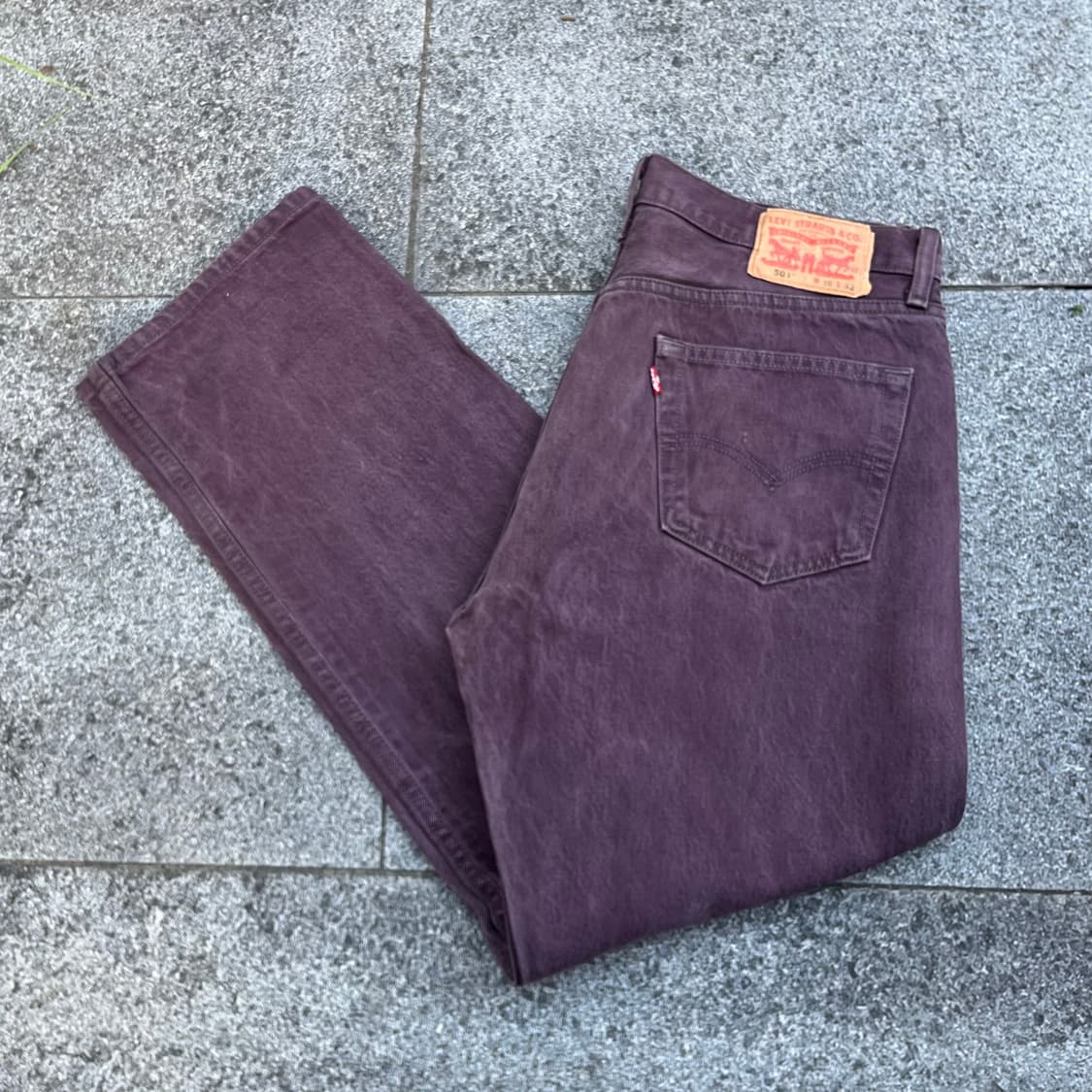 Levis501 컬러진 (34“) 상품이미지6