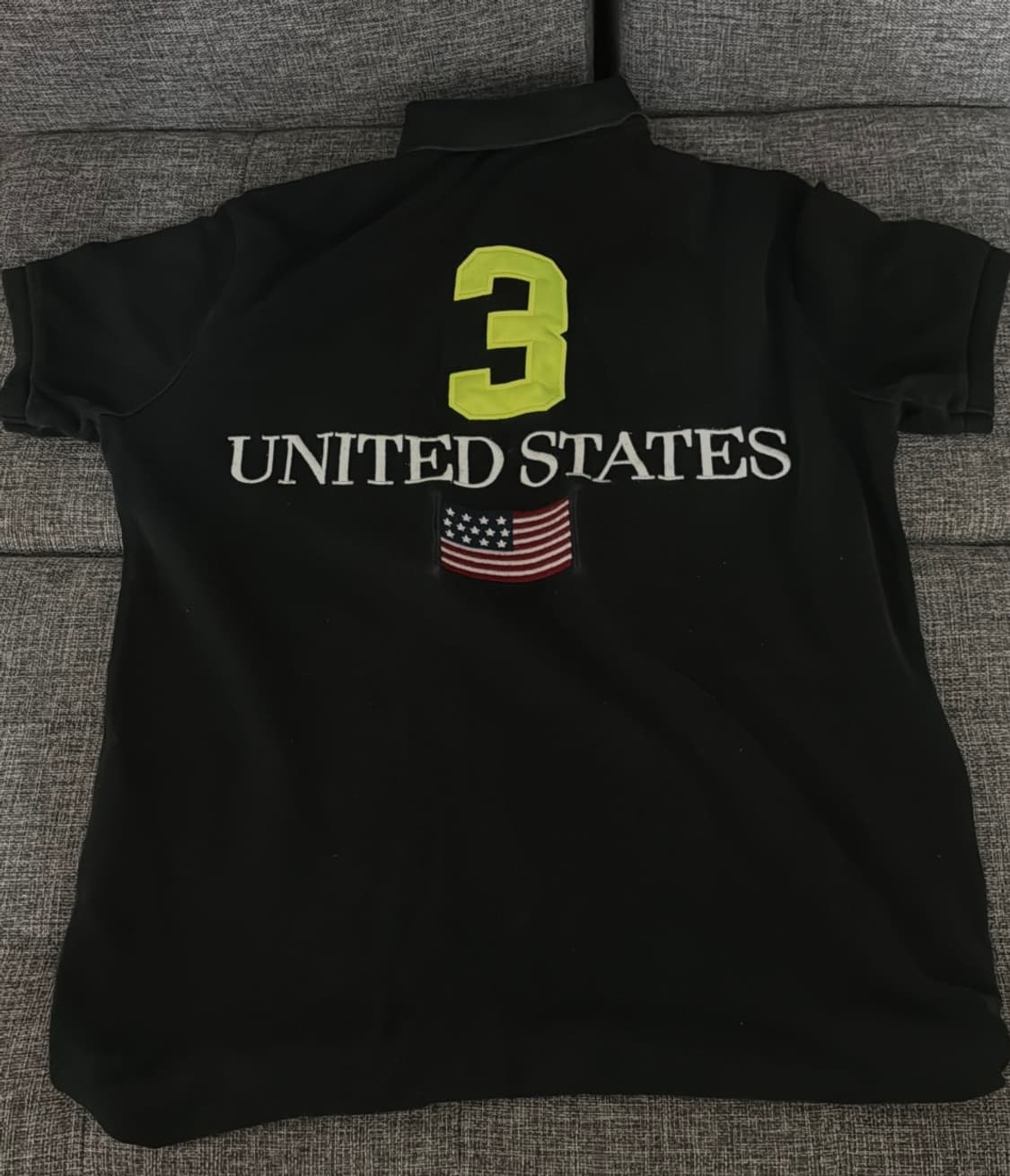 폴로 빅포니 성조기 USA 반팔 카라티 M 상품이미지2