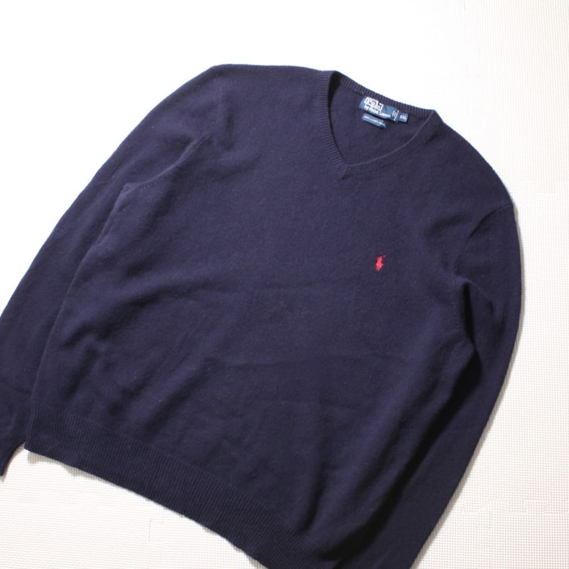 Polo 폴로 랄프로렌 네이비 브이넥 니트 상품이미지2