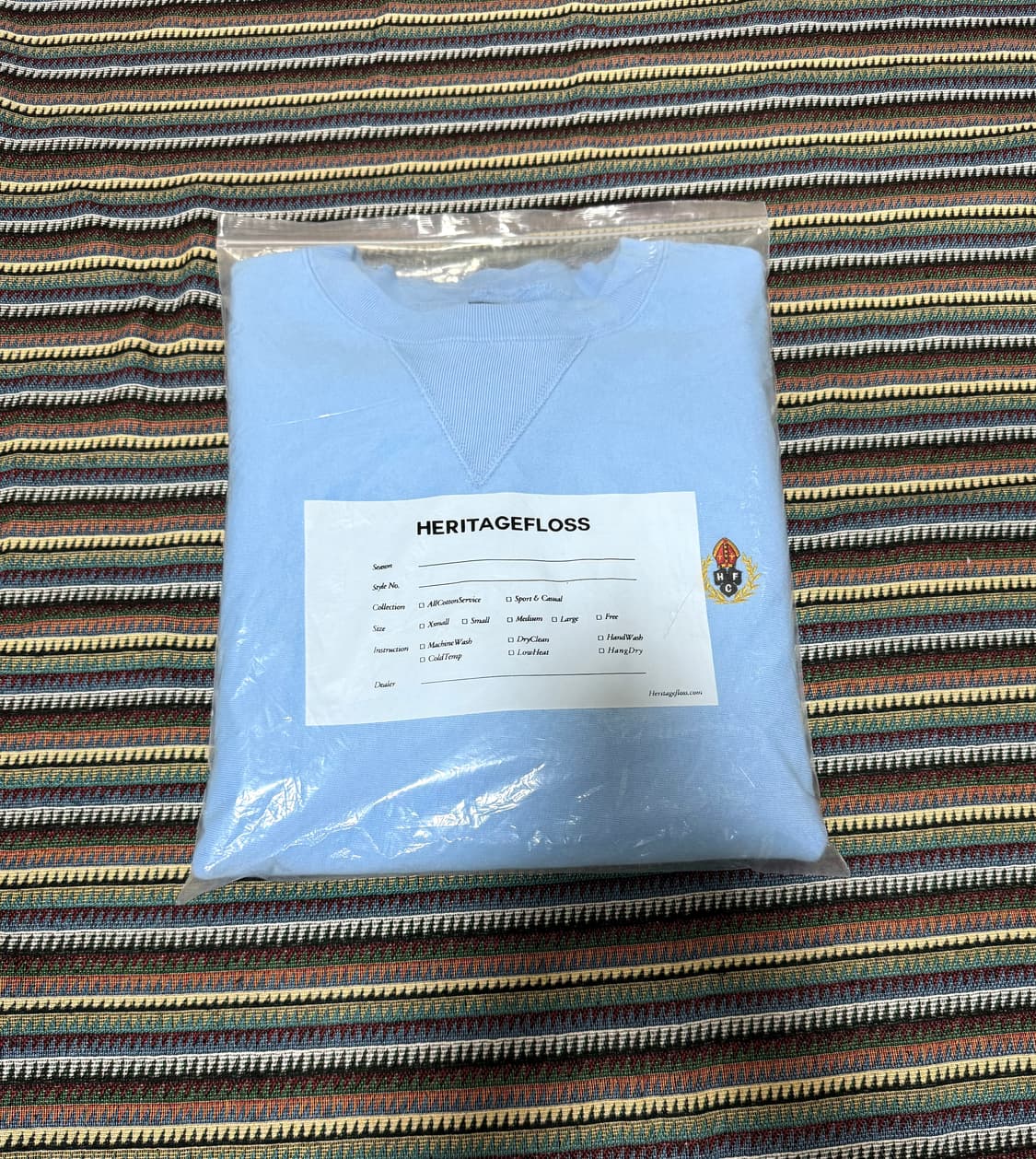 헤리티지플로스 맨투맨 상품이미지3