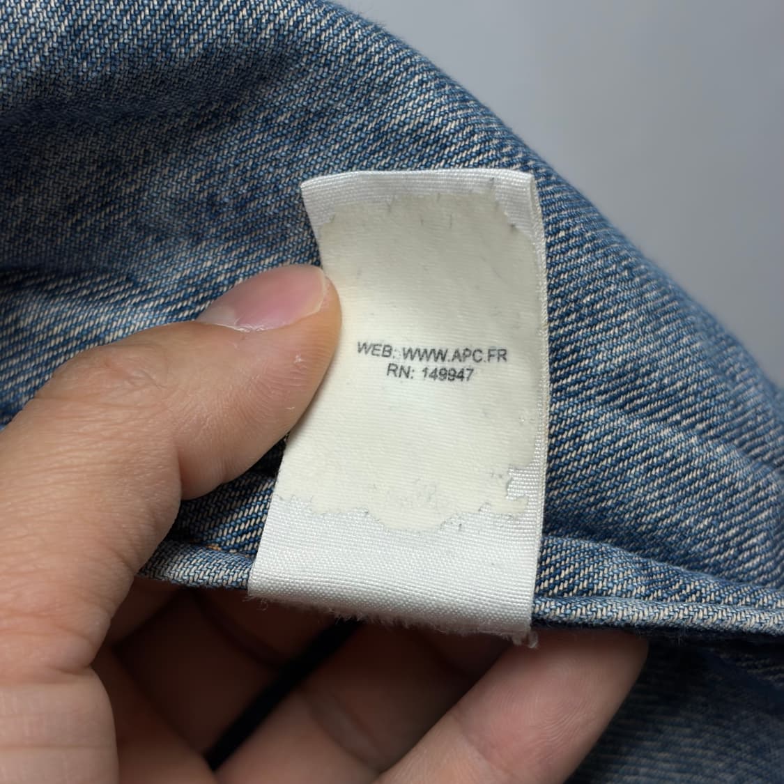 A.P.C 데님 자켓 상품이미지8